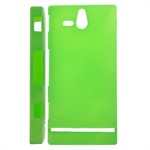 Plast Cover til Xperia U - Simplicity (Grøn)